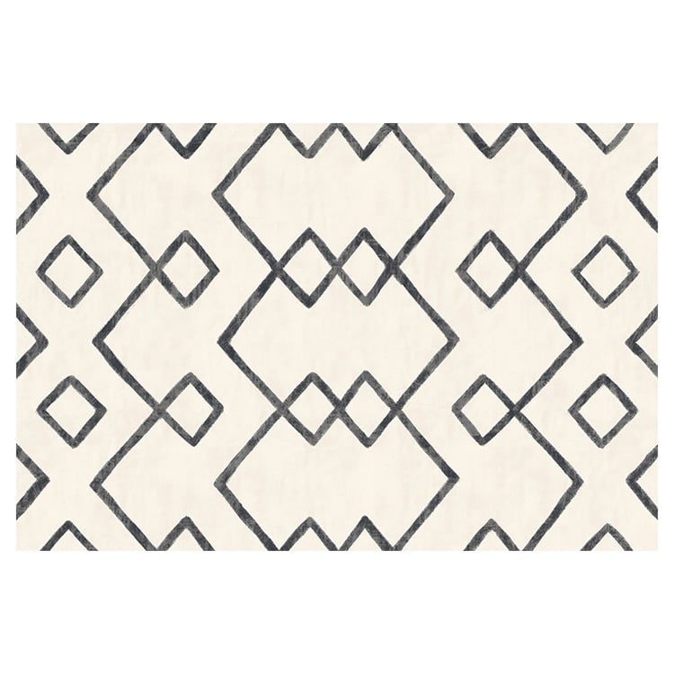 Ibiza B/W Floor Flair - 2 x 3